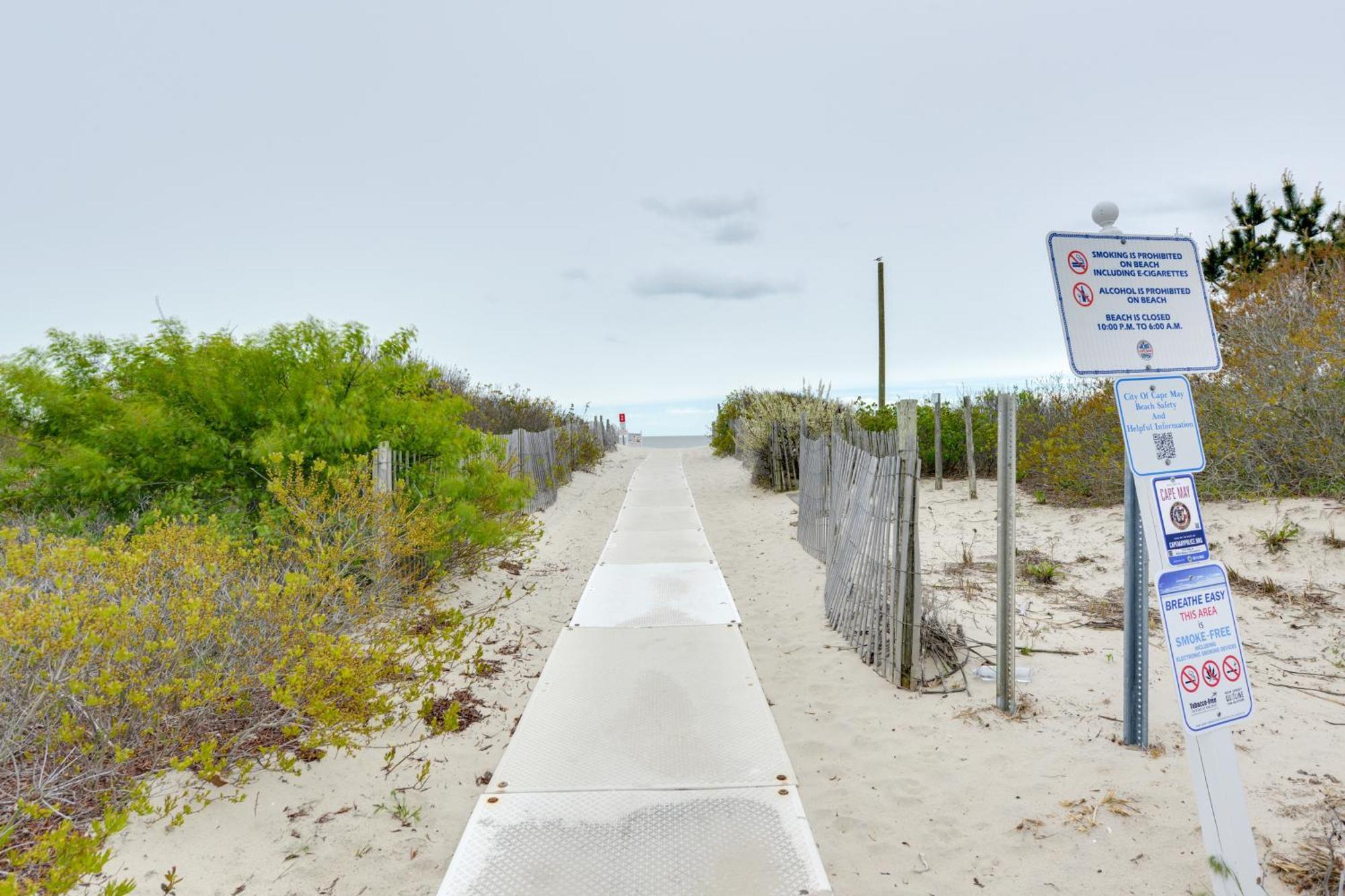 Bright Condo Half-Block To Cape May Beach! エクステリア 写真